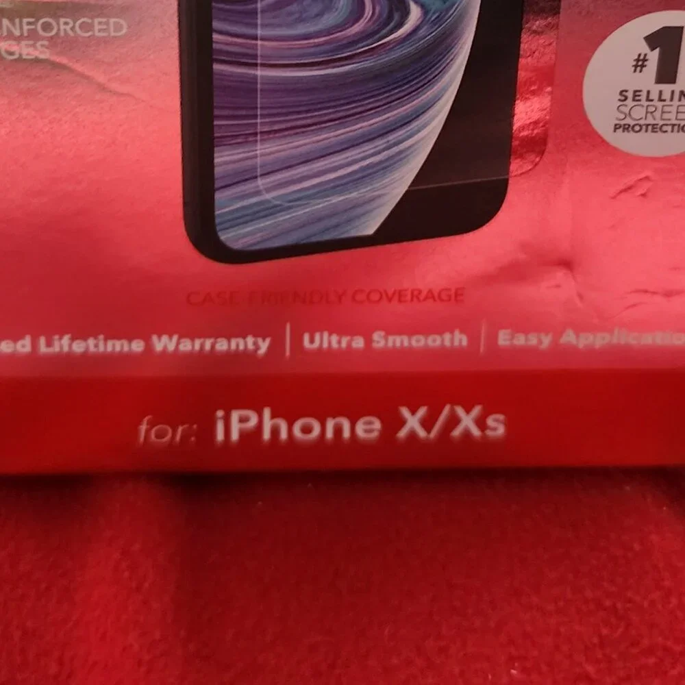 Invisible Shield Glass+ Extreme Impact and Scratch Screen Protector for iPhone X